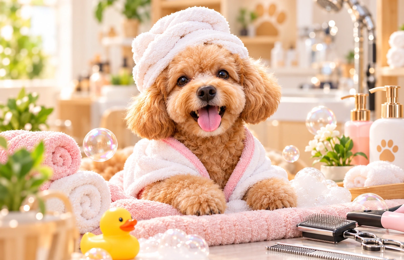 Minh họa Spa thú cưng